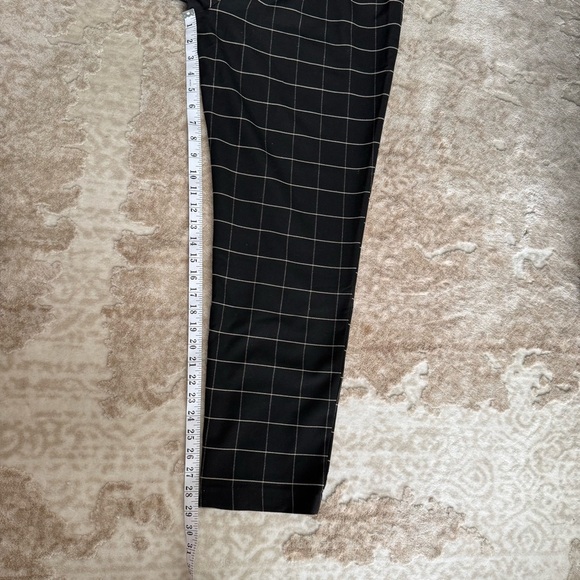Renaur Black & Tan Checked Pants plus-size 16 - Picture 6 of 6